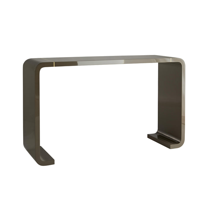 Arteriors 5028 Console, Gray Lacquer