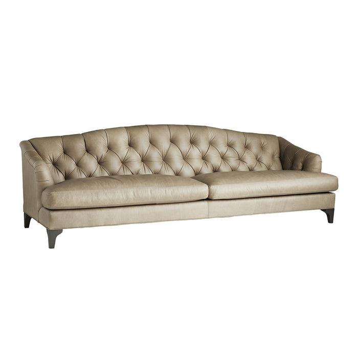 Arteriors 8121 Sofa, Mushroom Leather