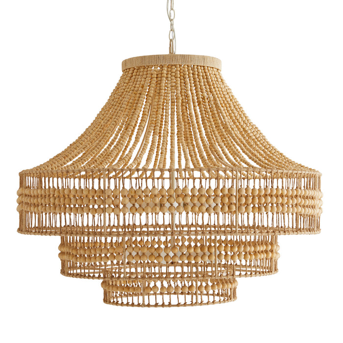 Arteriors 89335 Eight Light Chandelier, Natural