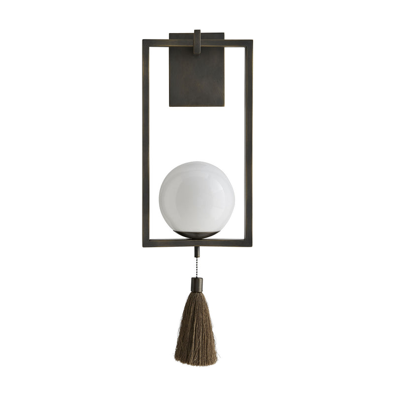 Arteriors DB49014 One Light Wall Sconce, Aged Bronze
