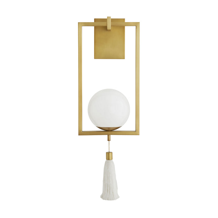 Arteriors DB49015 One Light Wall Sconce, Antique Brass