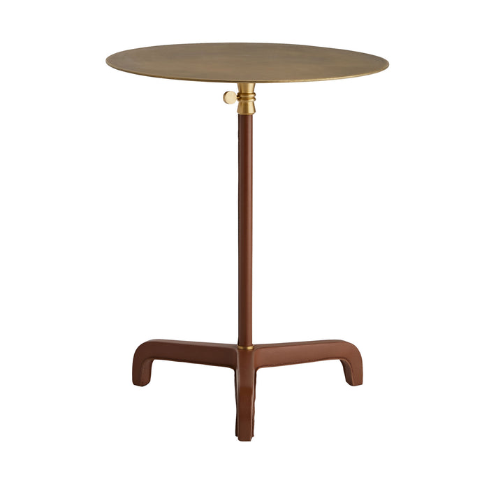 Arteriors DC2016 Accent Table, Cognac