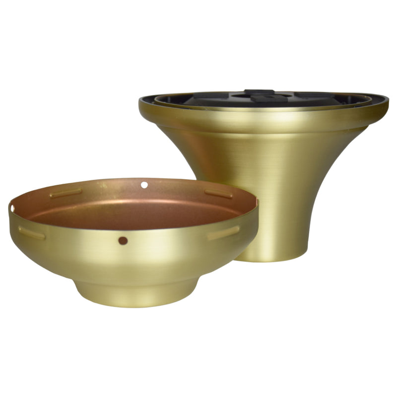 Fanimation CCK8002BSW Close to Ceilng Kit, Brushed Satin Brass