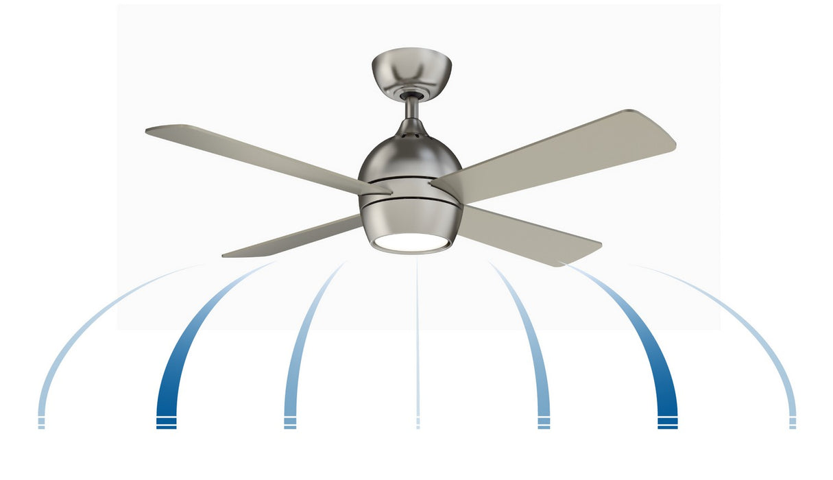 Fanimation FP7644BN 44" Ceiling Fan, Brushed Nickel
