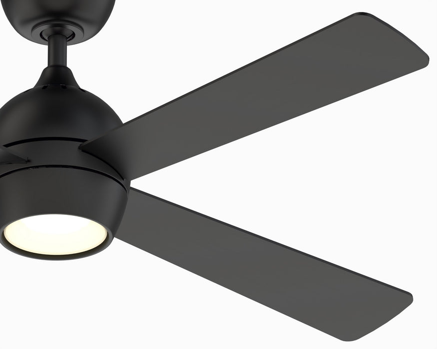 Fanimation FP7652BL 52" Ceiling Fan, Black