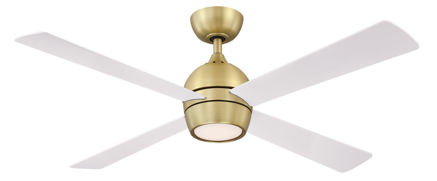 Fanimation FP7652BS 52" Ceiling Fan, Brushed Satin Brass