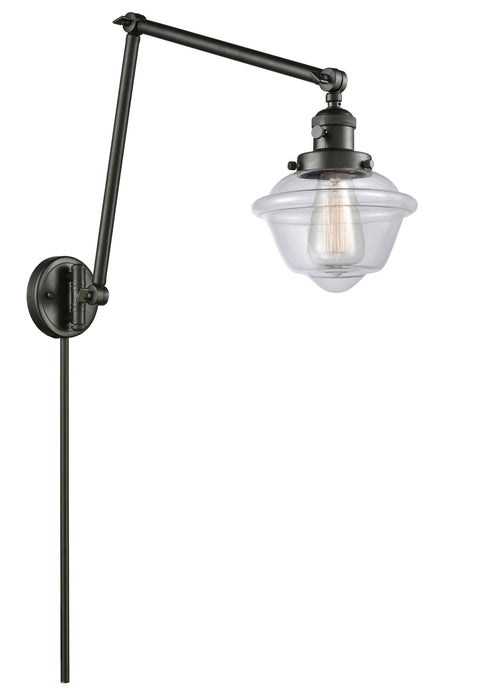 Innovations 238-OB-G532 One Light Swing Arm Lamp, Oil Rubbed Bronze
