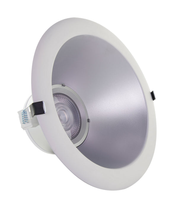 Satco S11814 LED Downlight, Silver