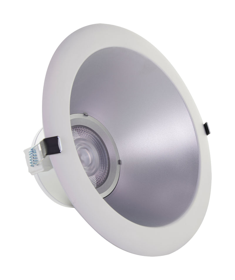 Satco S11815 LED Downlight, Silver