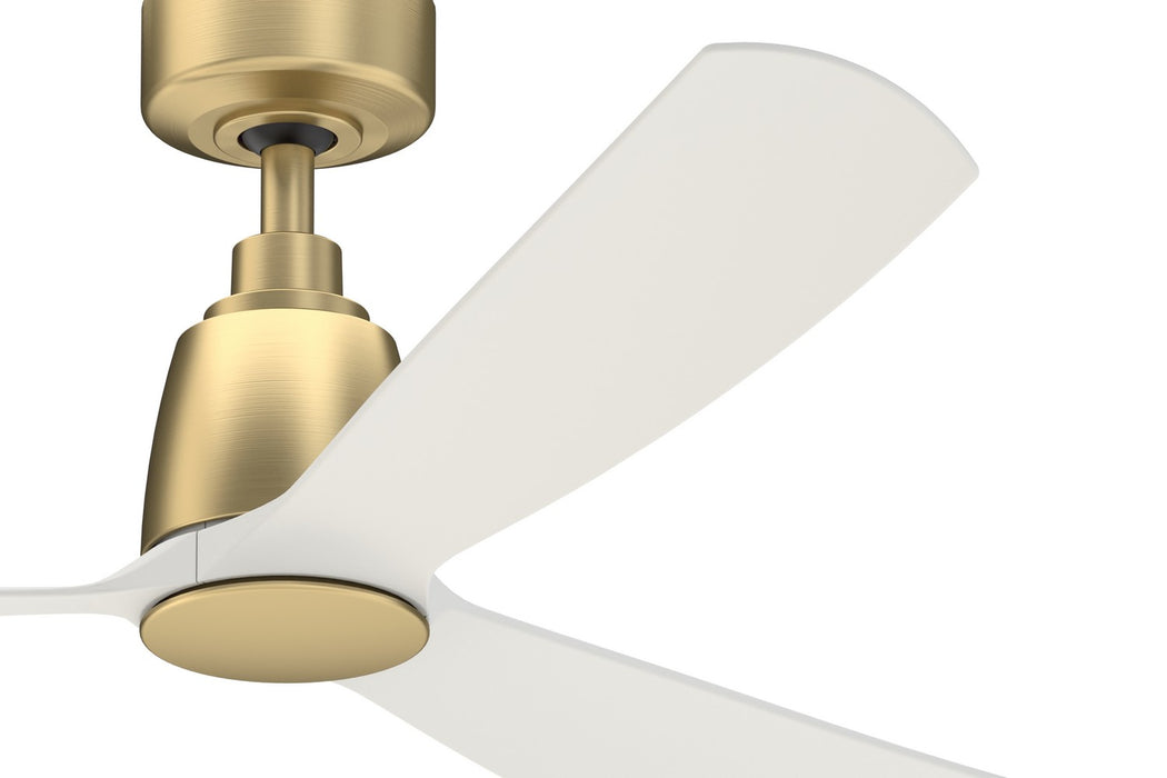 Fanimation FPD8534BS 52" Ceiling Fan, Brushed Satin Brass
