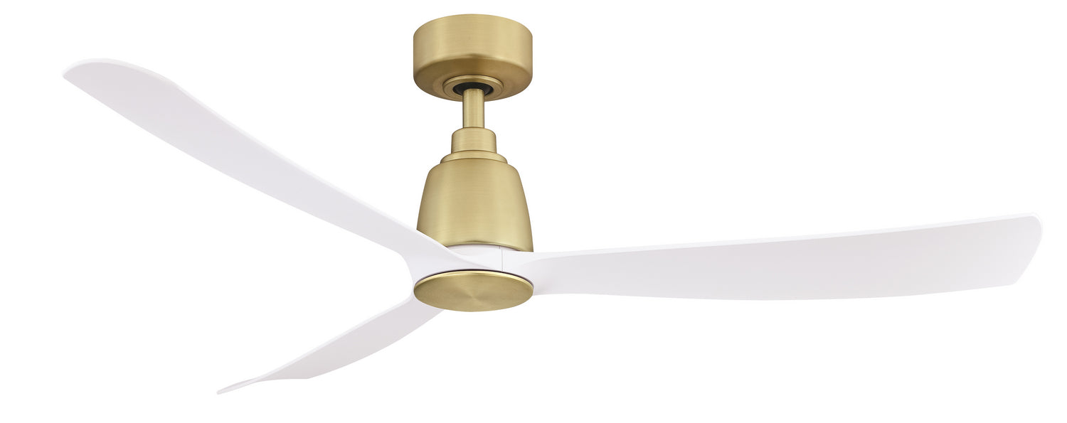 Fanimation FPD8534BS 52" Ceiling Fan, Brushed Satin Brass