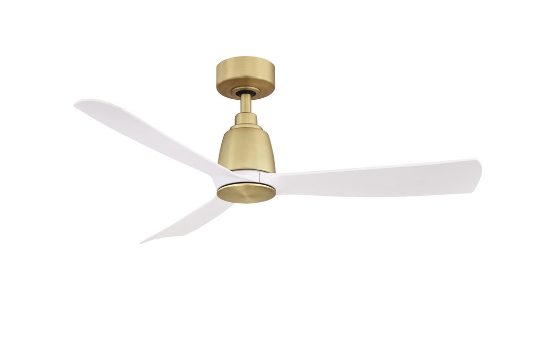 Fanimation FPD8547BS 44" Ceiling Fan, Brushed Satin Brass
