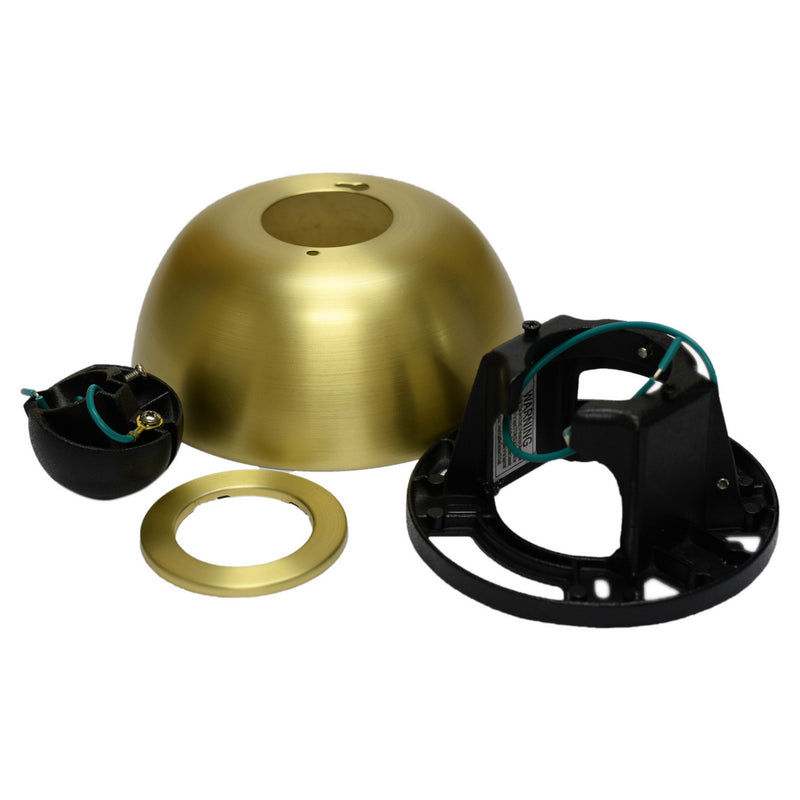 Fanimation SCK1-52BS Sloped Ceiling Kit, Brushed Satin Brass