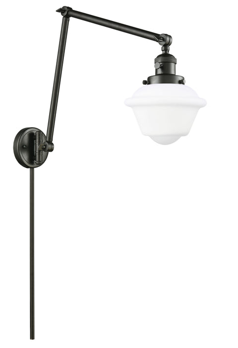 Innovations 238-OB-G531 One Light Swing Arm Lamp, Oil Rubbed Bronze