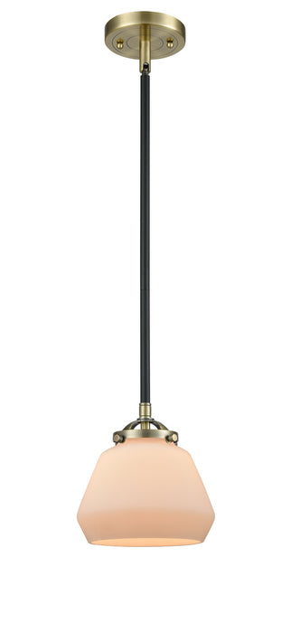 Innovations 284-1S-BAB-G171 One Light Mini Pendant, Black Antique Brass