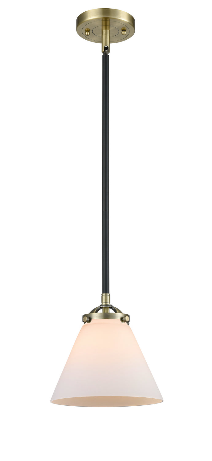 Innovations 284-1S-BAB-G41 One Light Mini Pendant, Black Antique Brass