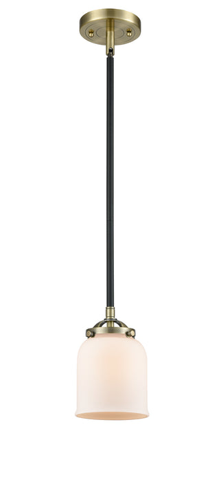 Innovations 284-1S-BAB-G51 One Light Mini Pendant, Black Antique Brass