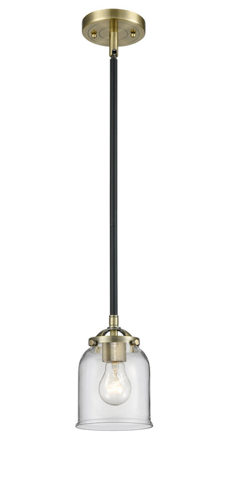 Innovations 284-1S-BAB-G52 One Light Mini Pendant, Black Antique Brass