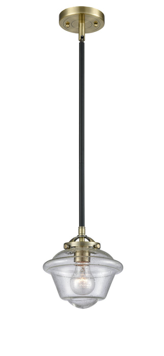 Innovations 284-1S-BAB-G534 One Light Mini Pendant, Black Antique Brass