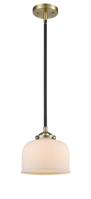 Innovations 284-1S-BAB-G71 One Light Mini Pendant, Black Antique Brass