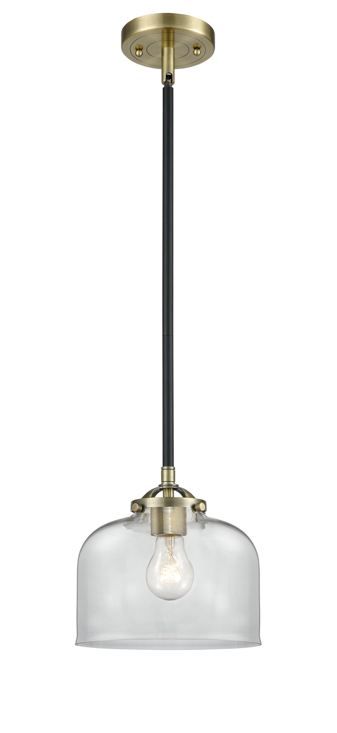 Innovations 284-1S-BAB-G72 One Light Mini Pendant, Black Antique Brass