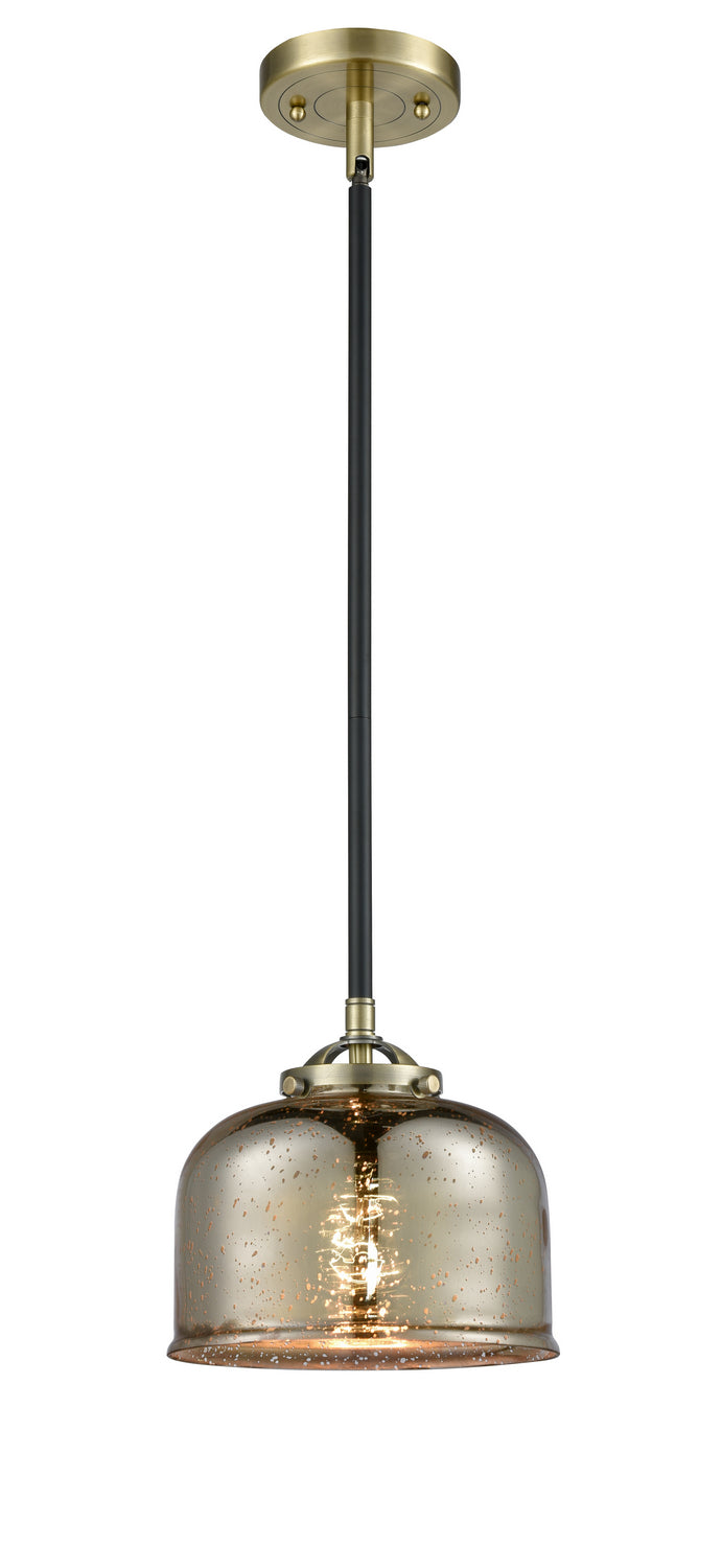 Innovations 284-1S-BAB-G78 One Light Mini Pendant, Black Antique Brass