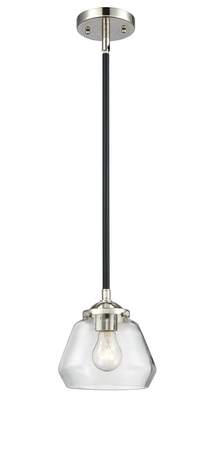 Innovations 284-1S-BPN-G172 One Light Mini Pendant, Black Polished Nickel