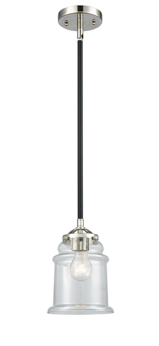 Innovations 284-1S-BPN-G182 One Light Mini Pendant, Black Polished Nickel