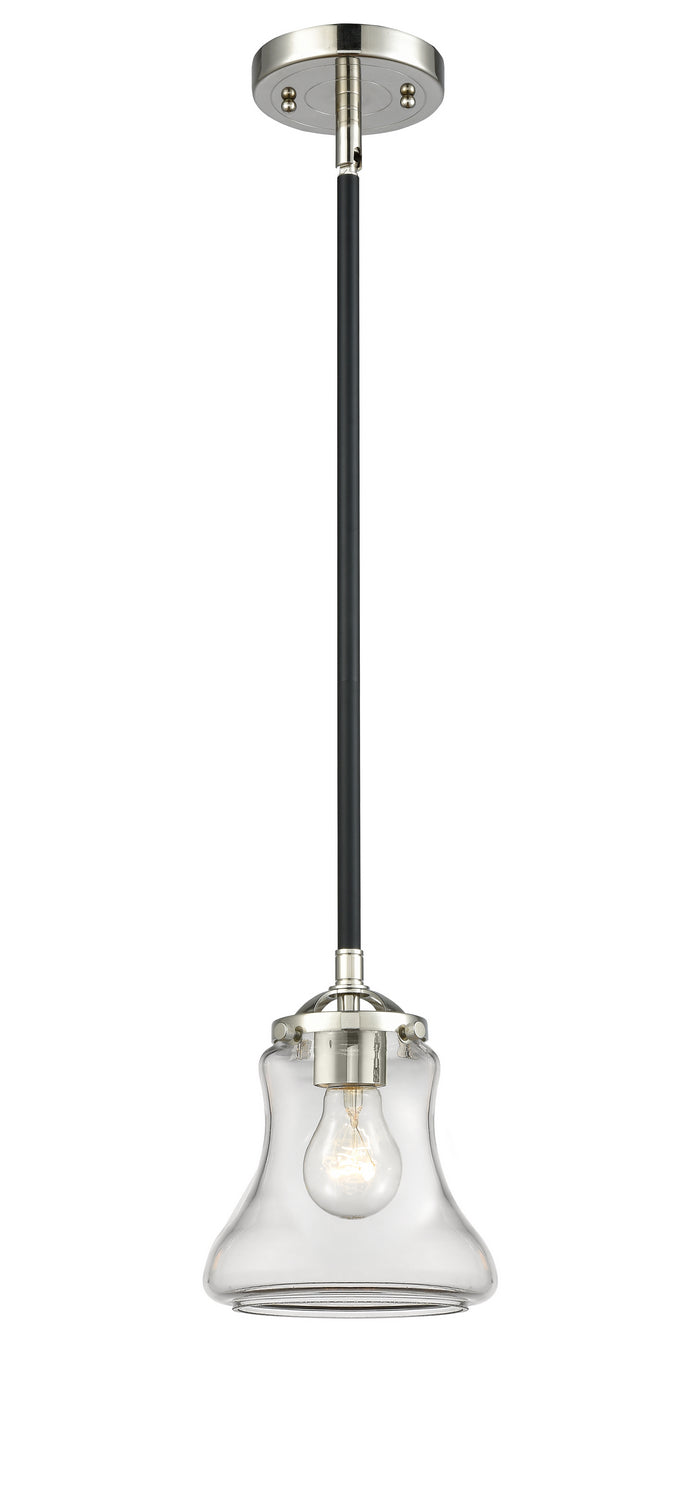 Innovations 284-1S-BPN-G192 One Light Mini Pendant, Black Polished Nickel