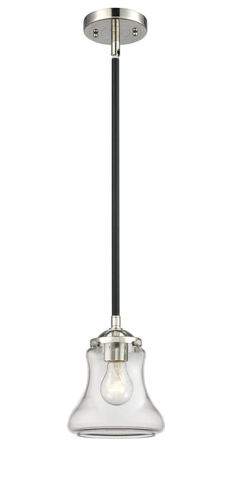 Innovations 284-1S-BPN-G192 One Light Mini Pendant, Black Polished Nickel