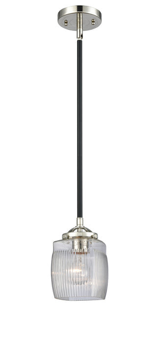 Innovations 284-1S-BPN-G302 One Light Mini Pendant, Black Polished Nickel