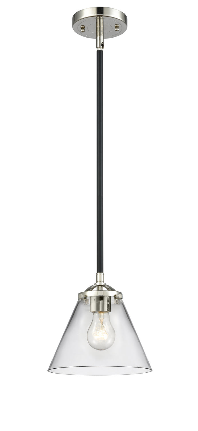 Innovations 284-1S-BPN-G42 One Light Mini Pendant, Black Polished Nickel