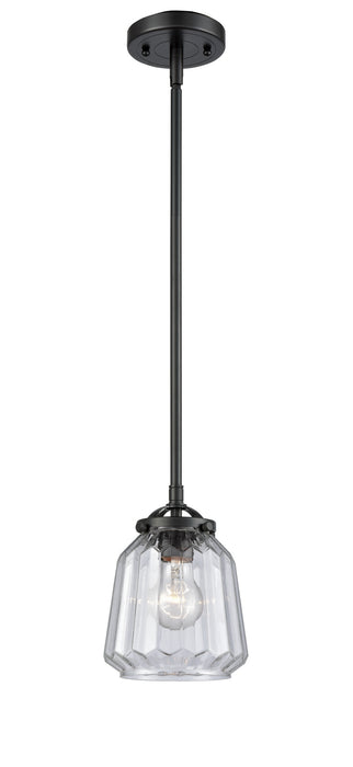 Innovations 284-1S-OB-G142 One Light Mini Pendant, Oil Rubbed Bronze