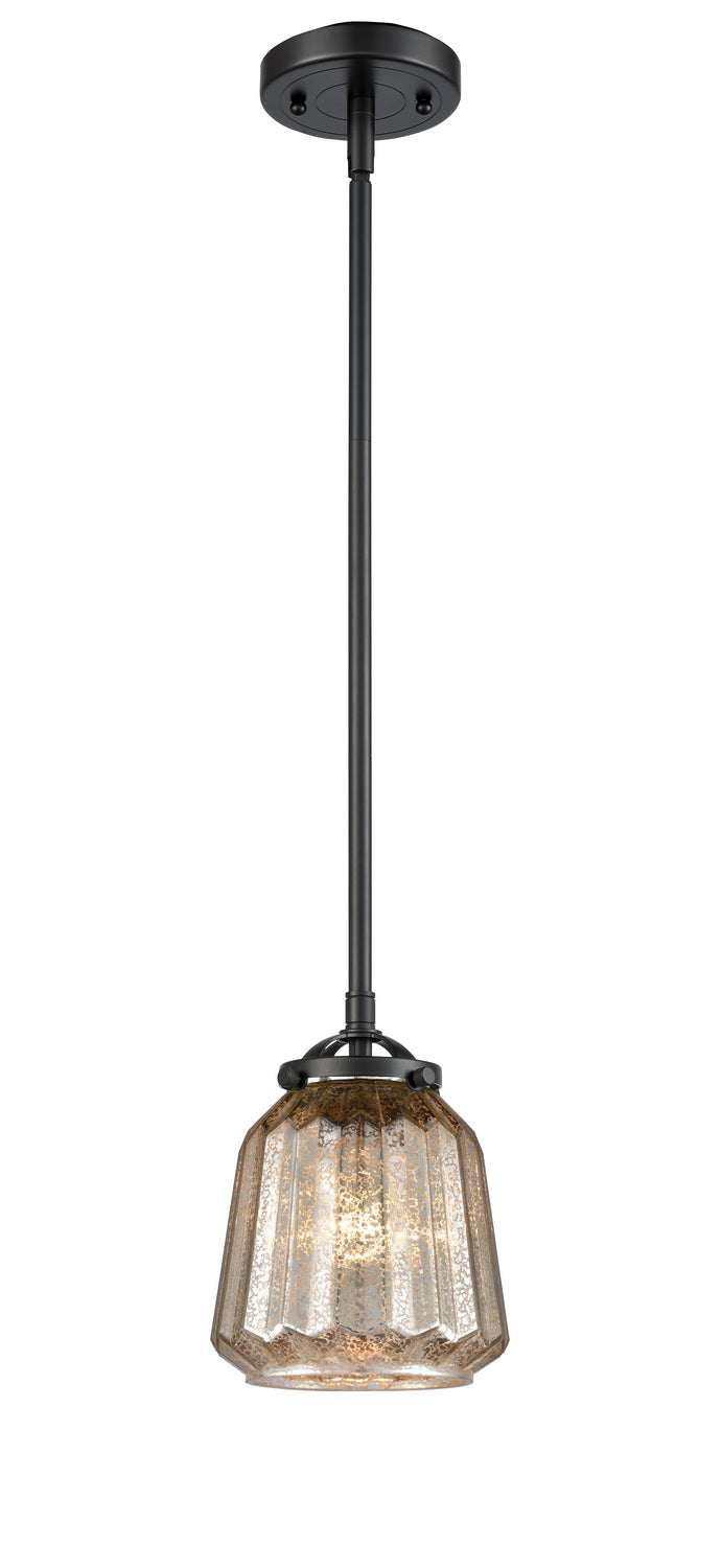 Innovations 284-1S-OB-G146 One Light Mini Pendant, Oil Rubbed Bronze