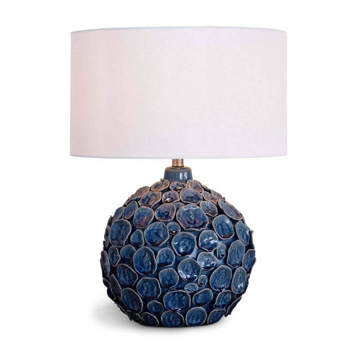 Regina Andrew 13-1366BL One Light Table Lamp, Blue