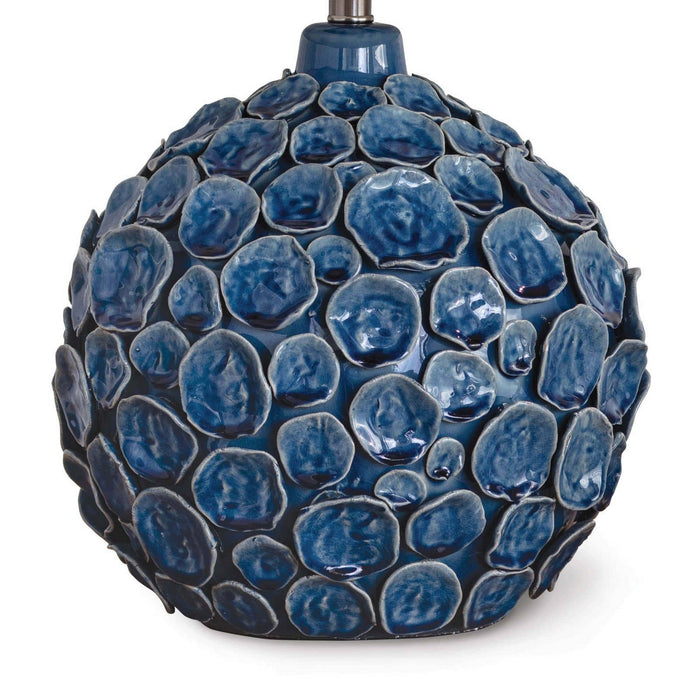 Regina Andrew 13-1366BL One Light Table Lamp, Blue
