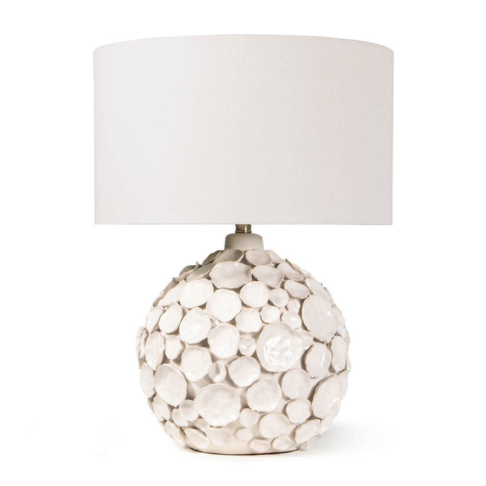 Regina Andrew 13-1366WT One Light Table Lamp, White