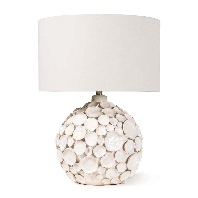 Regina Andrew 13-1366WT One Light Table Lamp, White