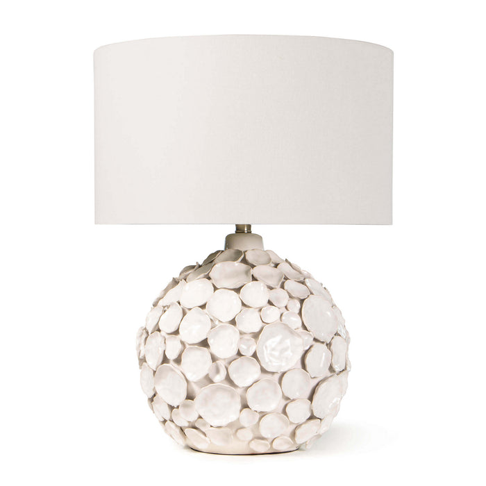 Regina Andrew 13-1366WT One Light Table Lamp, White