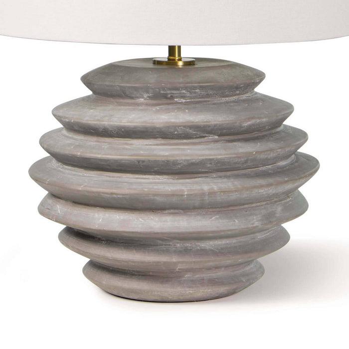Regina Andrew 13-1369 One Light Table Lamp, Grey