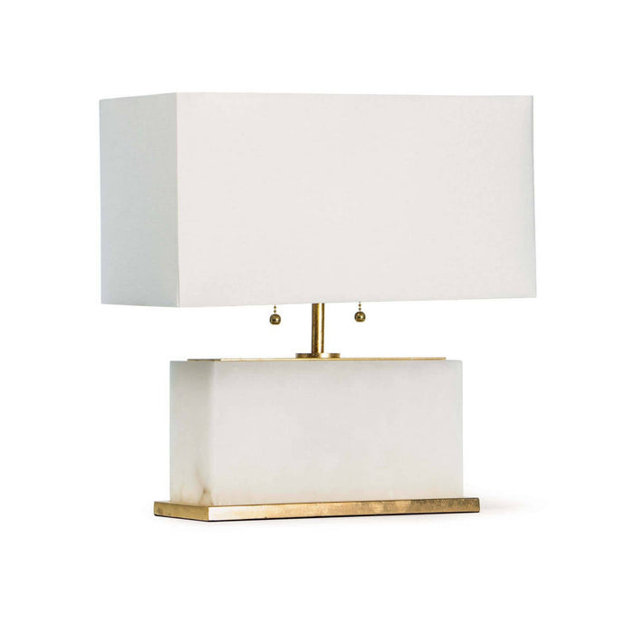 Regina Andrew 13-1419 Two Light Table Lamp, Natural Stone