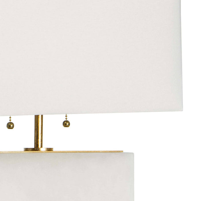 Regina Andrew 13-1419 Two Light Table Lamp, Natural Stone