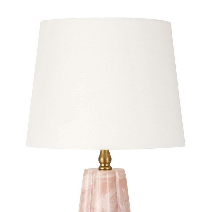 Regina Andrew 13-1461 One Light Table Lamp, Rose