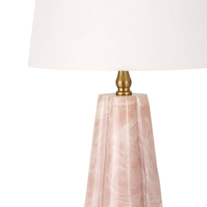 Regina Andrew 13-1461 One Light Table Lamp, Rose