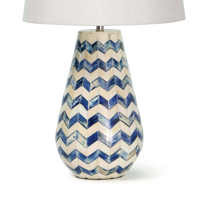 Regina Andrew 13-1463BL One Light Table Lamp, Blue