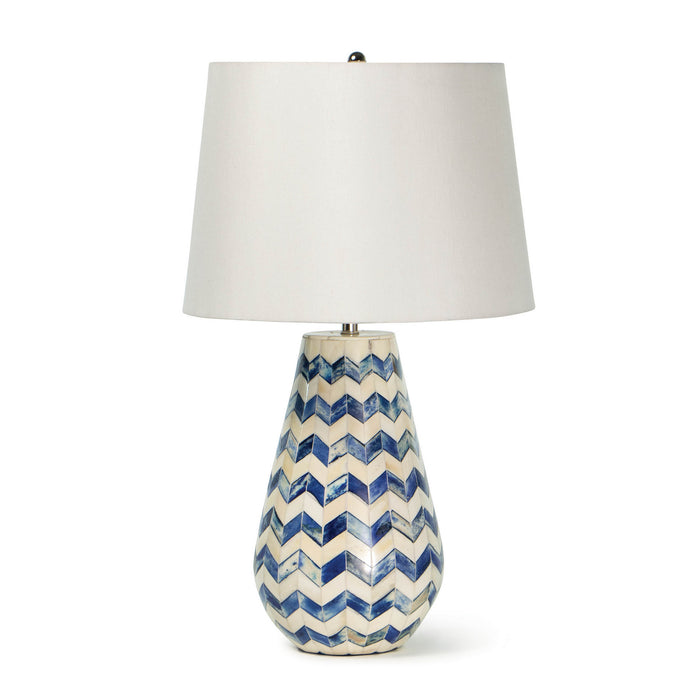 Regina Andrew 13-1463BL One Light Table Lamp, Blue
