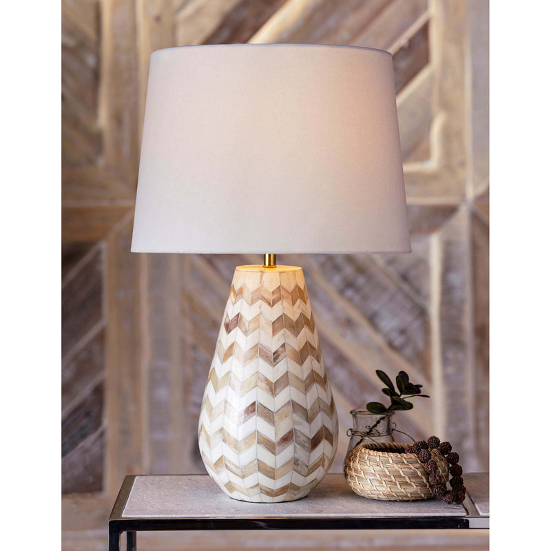 Regina Andrew 13-1463NAT One Light Table Lamp, Natural