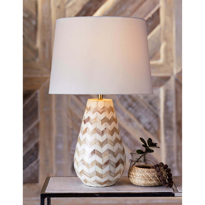 Regina Andrew 13-1463NAT One Light Table Lamp, Natural