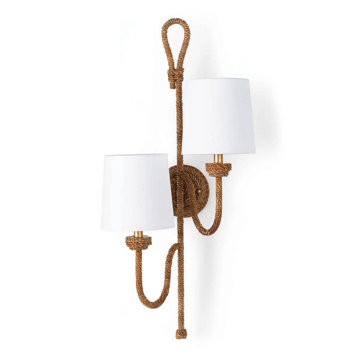 Regina Andrew 15-1125 Two Light Wall Sconce, Natural