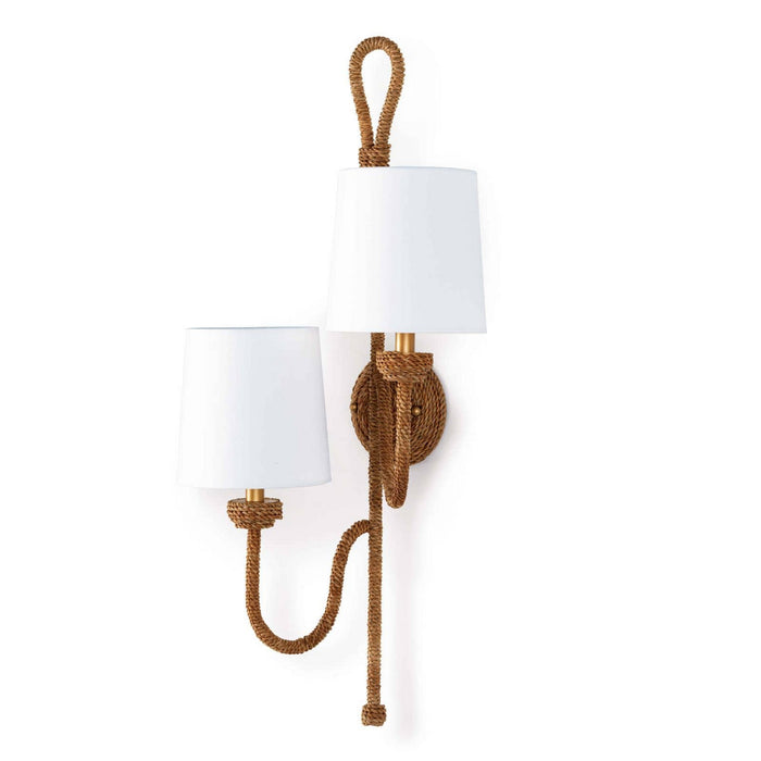 Regina Andrew 15-1125 Two Light Wall Sconce, Natural